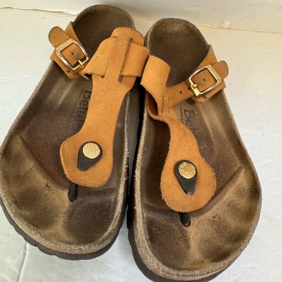 BIRKENSTOCK Betula GIZEH Thong Nubuck Boho Sandals Slides Mules Eva Neutral 7 - Picture 4 of 16